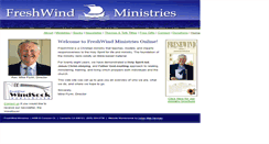 Desktop Screenshot of freshwindministries.org