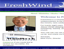 Tablet Screenshot of freshwindministries.org